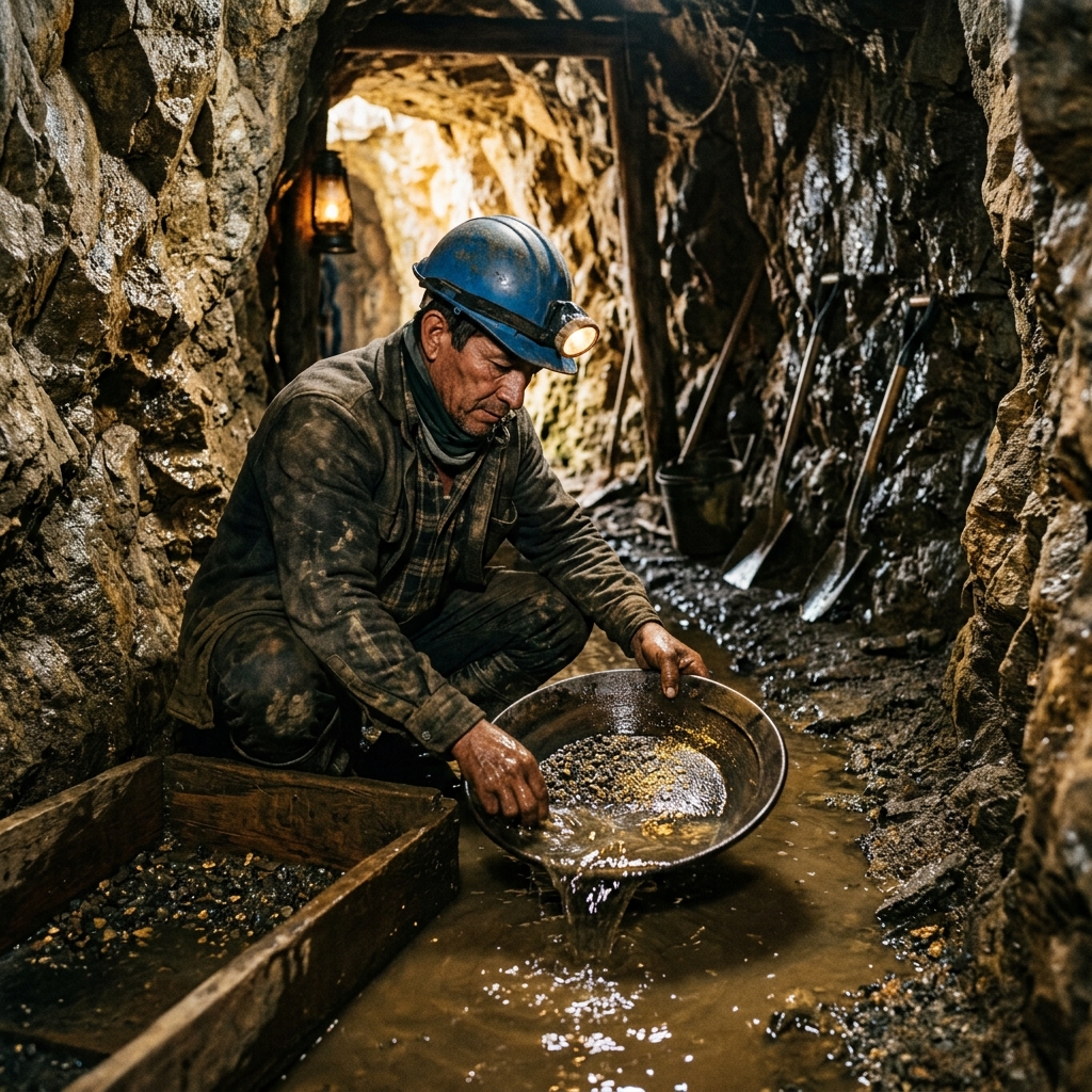 Minería artesanal en Vetas